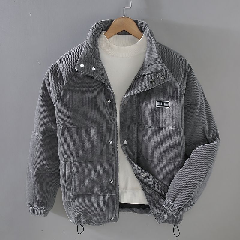 René™ - Cordjacke mit Wollmischung